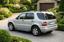 Mercedes ML W163 1997–2005 Sidetrin New Vision Black (2 stk., aluminium) foto 1