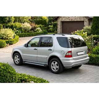 Sidetrin New Vision Black (2 stk., aluminium) Mercedes ML W163 1997–2005 foto 1