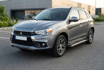 Mitsubishi ASX 2010–2023 Sidetrin New Vision Black (2 stk., aluminium) foto 1