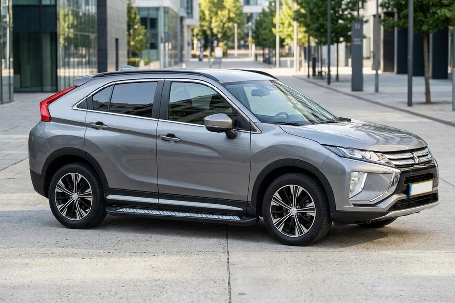 Mitsubishi Eclipse Cross 2017– Sidetrin New Vision Black (2 stk., aluminium) Image