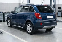 Opel Antara 2006–2017 Sidetrin Vision New Black (2 stk., aluminium) foto 1