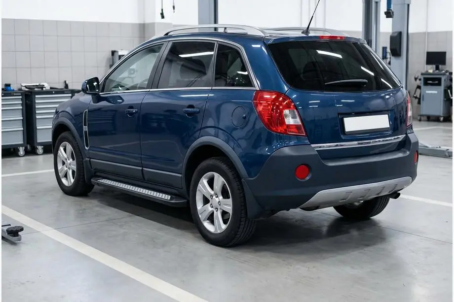 Opel Antara 2006–2017 Sidetrin Vision New Black (2 stk., aluminium) Image