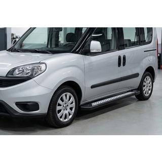 Sidetrin New Vision Black (2 stk., aluminium) foto 1