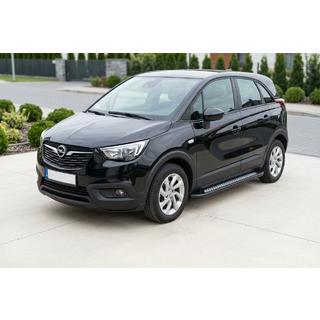 Sidetrin New Vision Black (2 stk., aluminium) Opel Crossland X 2017–2024 foto 2