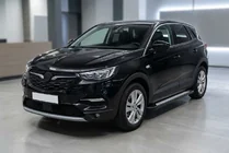 Opel Grandland X 2017– Sidetrin New Vision Black (2 stk., aluminium) foto 1