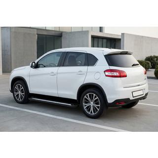 Sidetrin New Vision Black (2 stk., aluminium) Peugeot 4008 2012–2017 foto 1