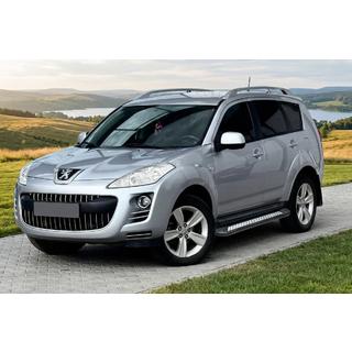 Sidetrin New Vision Black (2 stk., aluminium) Peugeot 4007 2007–2013 foto 1