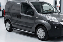 Peugeot Bipper 2008–2017 Sidetrin New Vision Black (2 stk., aluminium) foto 1