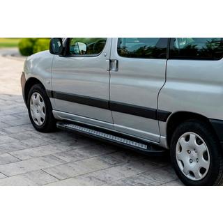 Sidetrin New Vision Black (2 stk., aluminium) foto 1