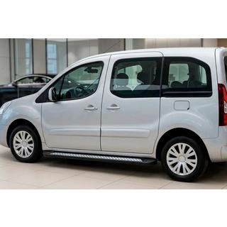 Sidetrin New Vision Black (2 stk., aluminium) Peugeot Partner Tepee 2008–2018 foto 1