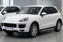 Porsche Cayenne 2010–2017 Sidetrin New Vision Black (2 stk., aluminium) foto 1