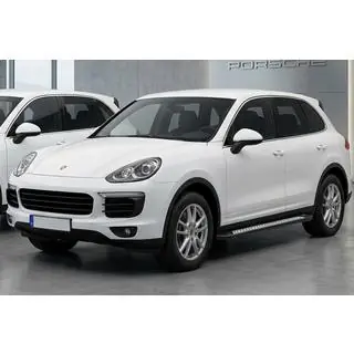 Sidetrin New Vision Black (2 stk., aluminium) Porsche Cayenne 2010–2017 foto 1