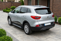 Renault Kadjar 2015–2022 Sidetrin New Vision Black (2 stk., aluminium) foto 1