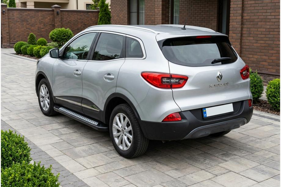 Renault Kadjar 2015–2022 Sidetrin New Vision Black (2 stk., aluminium) Image