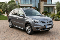 Renault Koleos 2008–2016 Sidetrin New Vision Black (2 stk., aluminium) foto 1