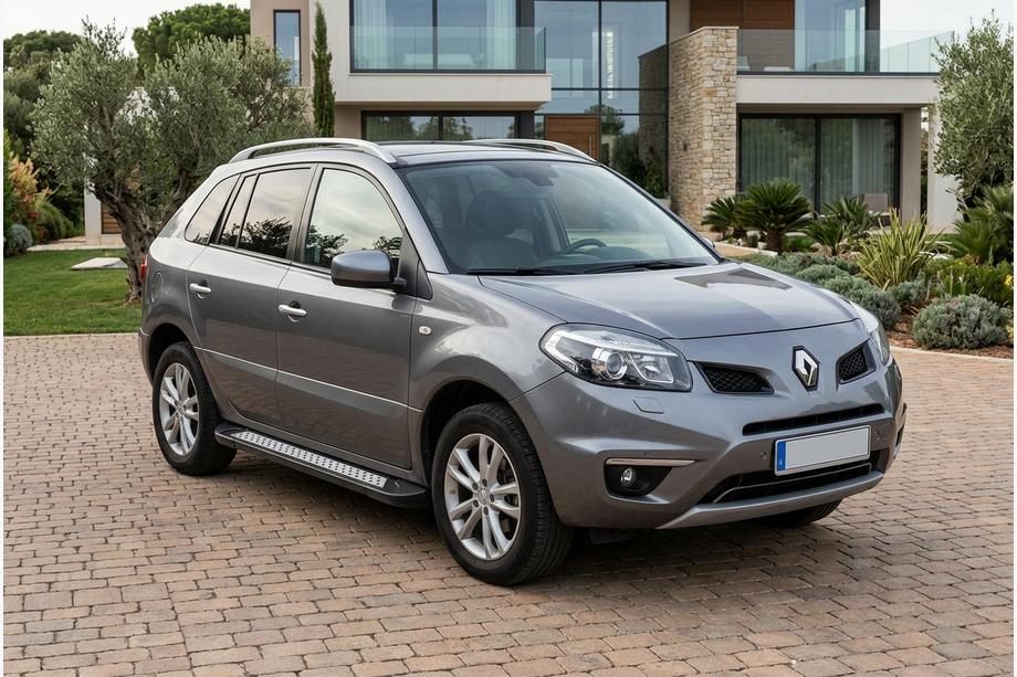 Renault Koleos 2008–2016 Sidetrin New Vision Black (2 stk., aluminium) Image