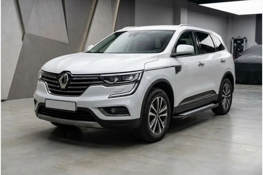Renault Koleos 2016–2024 Sidetrin New Vision Black (2 stk., aluminium) Image