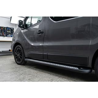 Sidetrin New Vision Black (2 stk., aluminium) foto 1