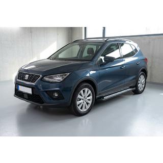 Sidetrin New Vision Black (2 stk., aluminium) Seat Arona 2017– foto 1