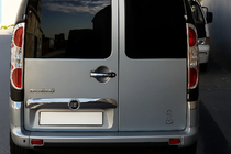 Fiat Doblo I 2005–2010 Rustfri baglygteafdækninger (2 stk.) Carmos - tyrkisk rustfrit stål foto 1