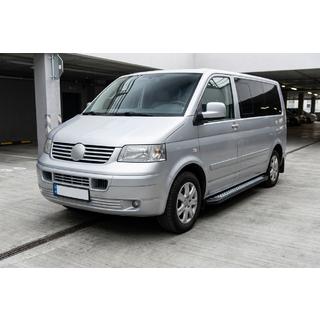 Sidetrin New Vision Black (2 stk., aluminium) Volkswagen T5 Caravelle 2004–2010 foto 1