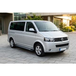 Sidetrin New Vision Black (2 stk., aluminium) Volkswagen T5 2010–2015 foto 1