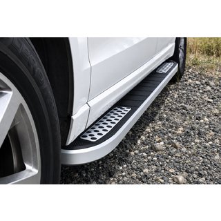 Sidetrin Tayga V2 (2 stk., aluminium) Audi Q5 2017–2025 foto 3