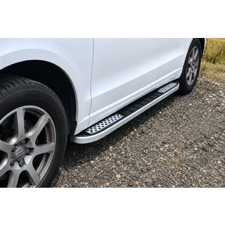 Sidetrin Tayga V2 (2 stk., aluminium) Audi Q5 2017–2025 foto 4