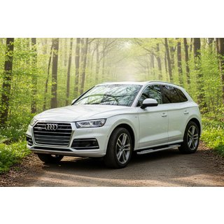 Sidetrin Tayga V2 (2 stk., aluminium) Audi Q5 2017–2025 foto 1