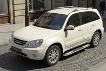 Chery Tiggo 1 2005–2016 Sidetrin Tayga V2 (2 stk., aluminium) foto 1