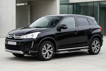 Citroen C-4 Aircross 2012–2017 Sidetrin Tayga V2 (2 stk., aluminium) foto 1
