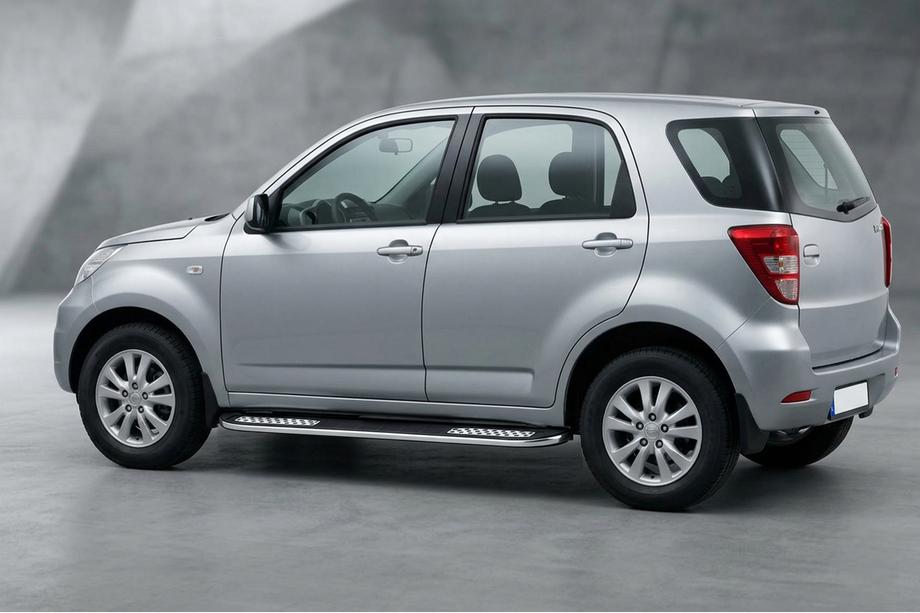 Daihatsu Terios 2006–2017 Sidetrin Tayga V2 (2 stk., aluminium) Image