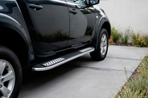 Fiat Fullback 2016– Sidetrin Tayga V2 (2 stk., aluminium) foto 1