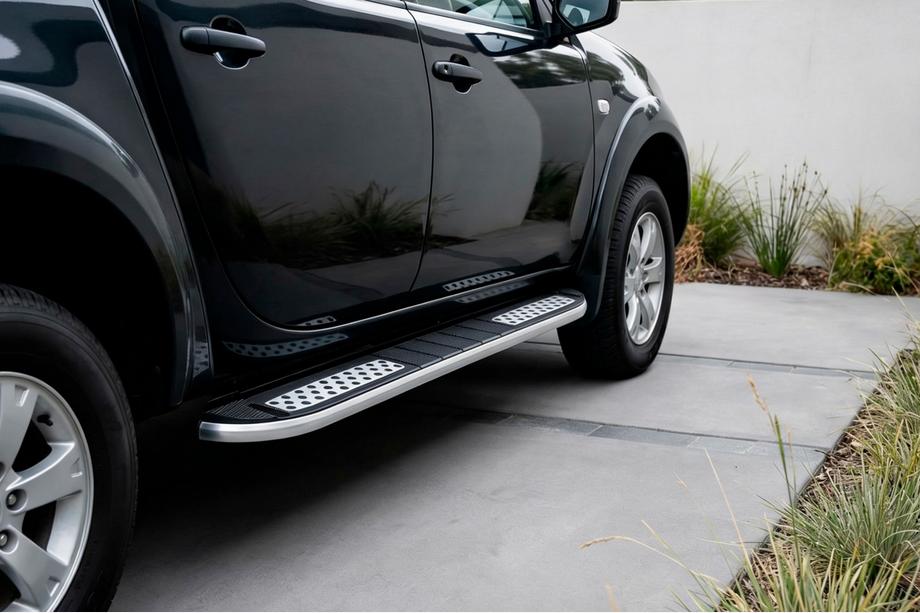 Fiat Fullback 2016– Sidetrin Tayga V2 (2 stk., aluminium) Image