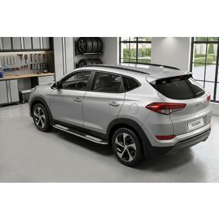 Sidetrin Tayga V2 (2 stk., aluminium) Hyundai Tucson TL 2016–2021 foto 1