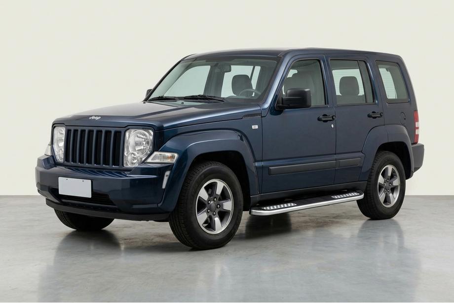 Jeep Cherokee/Liberty 2007–2013 Sidetrin Tayga V2 (2 stk., aluminium) Image