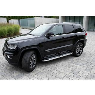 Sidetrin Tayga V2 (2 stk., aluminium) Jeep Grand Cherokee WK2 2010–2021 foto 1