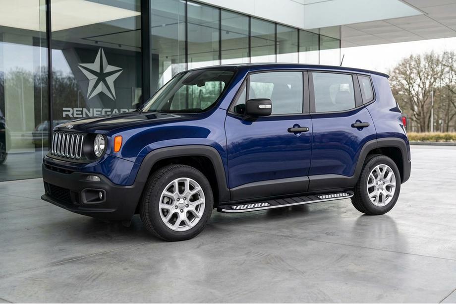 Jeep Renegade 2014– Sidetrin Tayga V2 (2 stk., aluminium) Image