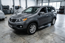 Kia Sorento II XM 2009–2014 Sidetrin Tayga V2 (2 stk., aluminium) 2013-2016 foto 1