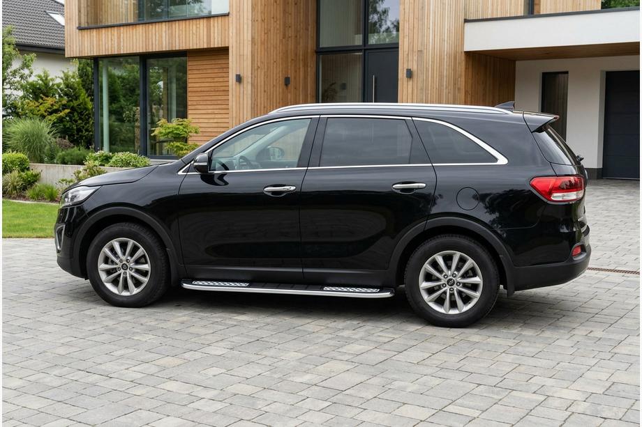 Kia Sorento III UM 2014–2020 Sidetrin Tayga V2 (2 stk., aluminium) Image