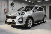 Kia Sportage 2015–2021 Sidetrin Tayga V2 (2 stk., aluminium) foto 1