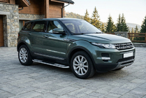 Range Rover Evoque 2012–2018 Sidetrin Tayga V2 (2 stk., aluminium) foto 1