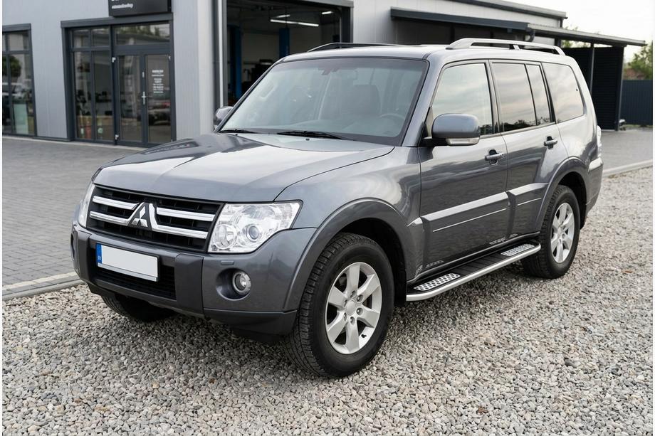Mitsubishi Pajero Wagon IV 2006–2021 Sidetrin Tayga V2 (2 stk., aluminium) Image