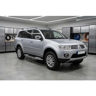 Sidetrin Tayga V2 (2 stk., aluminium) Mitsubishi Pajero Sport 2008–2015 foto 1