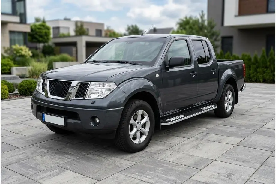 Nissan Navara 2006–2015 Sidetrin Tayga V2 (2 stk., aluminium) Image