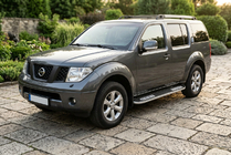 Nissan Pathfinder R51 2005–2014 Sidetrin Tayga V2 (2 stk., aluminium) foto 1