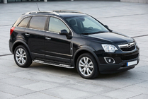Opel Antara 2006–2017 Sidetrin Tayga V2 (2 stk., aluminium) foto 1