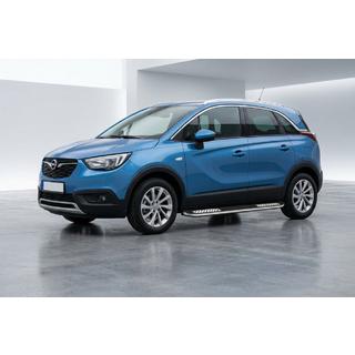 Sidetrin Tayga V2 (2 stk., aluminium) Opel Crossland X 2017–2024 foto 1