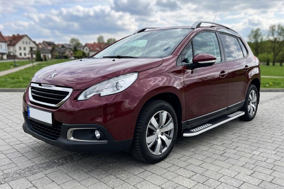 Peugeot 3008 2008–2016 Sidetrin Tayga V2 (2 stk., aluminium) Image