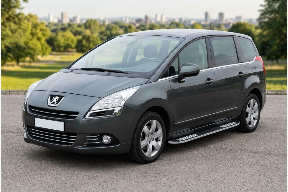 Peugeot 5008 2009–2016 Sidetrin Tayga V2 (2 stk., aluminium) Image